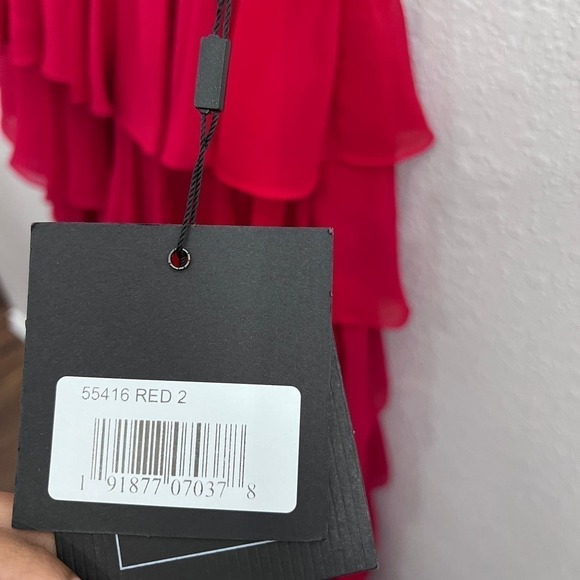 NEW $398 MAC DUGGAL 55416 SLEEVELESS HIGH SLIT GOWN #55416 Size 2 - Picture 11 of 12